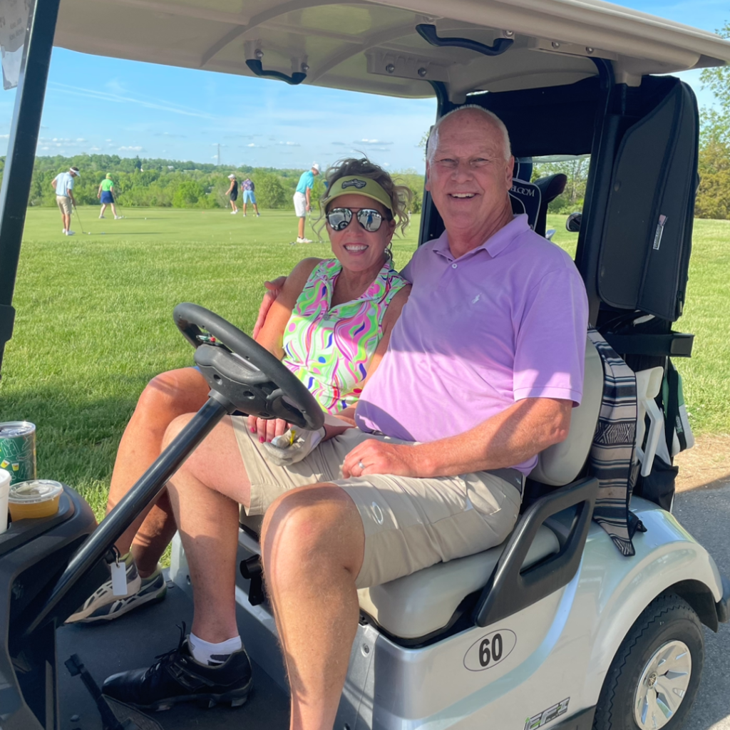 golfers enjoying a golf outing